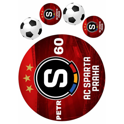 A.C. Sparta Praha - jedlý papír