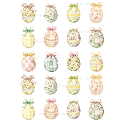 Velikonoce č.13 – jedlý papír na dort | velikonoční vajíčka