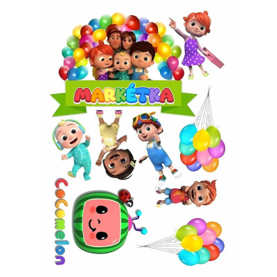 COCOMELON č.3 - jedlý papír 