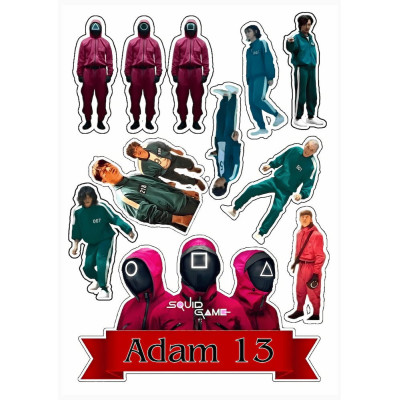 Squid game č.2 - jedlý papír 