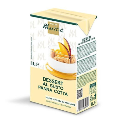 Master Martini Panna Cotta (1 l) – Profesionální italský dezert
