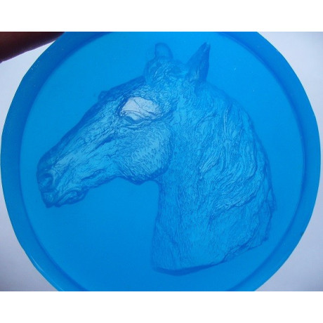 Koňská hlava - silikonová forma