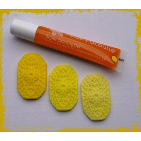 Yellow žlutá 20 g - gelová barva FC