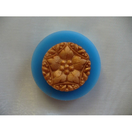 Ozdobný knoflík č.45- silikonová forma