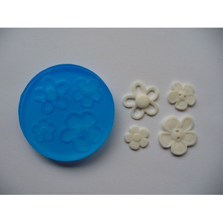 Ozdobný knoflík č.92- silikonová forma