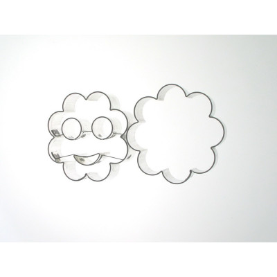 2 ks kytka velká 8 + smajlík 