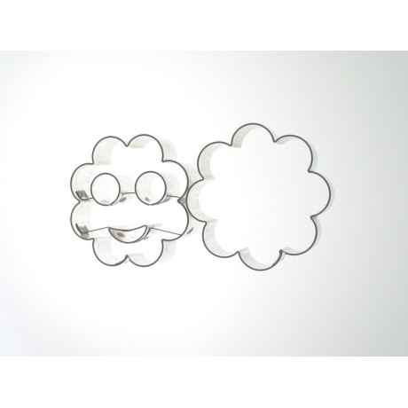 2 ks kytka velká 8 + smajlík 