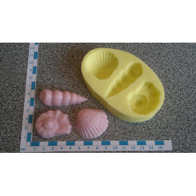 Mořské plody - silikonová forma