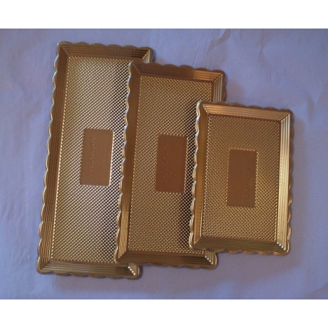 Podložka pod dort Golden Age 35x15 cm