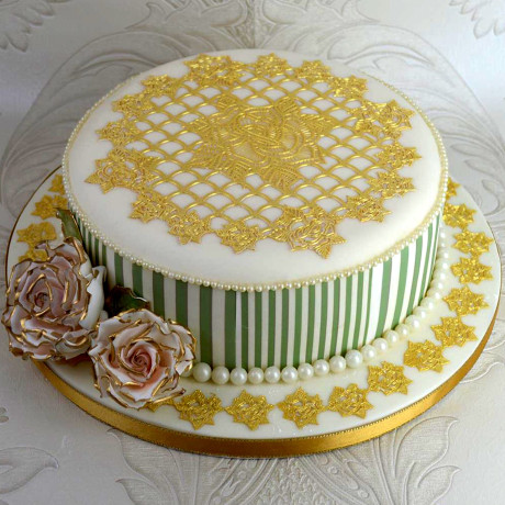 Ring of Roses - forma na jedlou krajku 