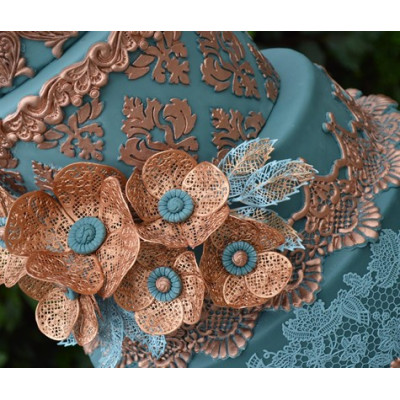 Florence Flower  - forma na jedlou krajku 