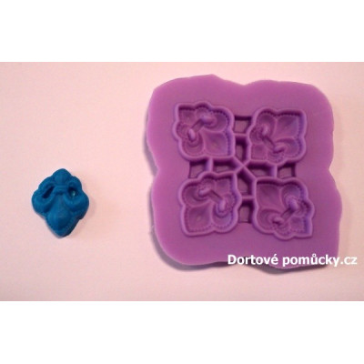 Silikonová forma fialová 179