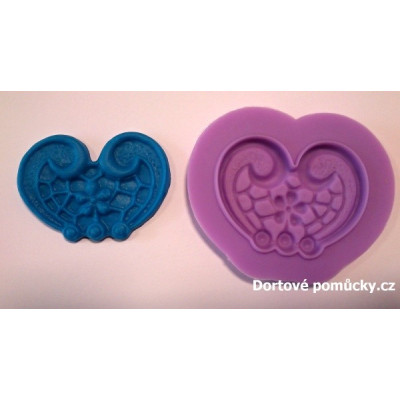 Silikonová forma fialová 178