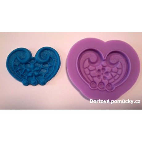Silikonová forma fialová 178