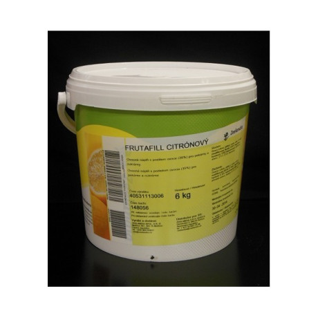 Frutafill citronový 6 kg