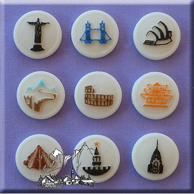 Knoflíky č.1 silikonová forma