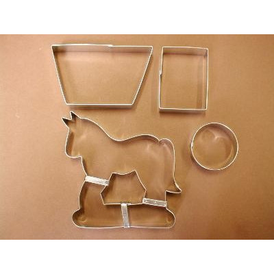 Koňský potah vykrajovačky