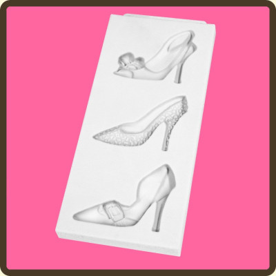 Lodičky trio silikonová forma 