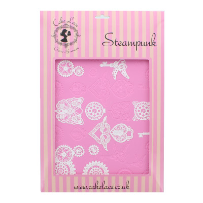 Steampunk 3D  forma na jedlou krajku