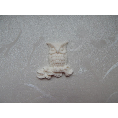 Sova na větvi silikonová forma