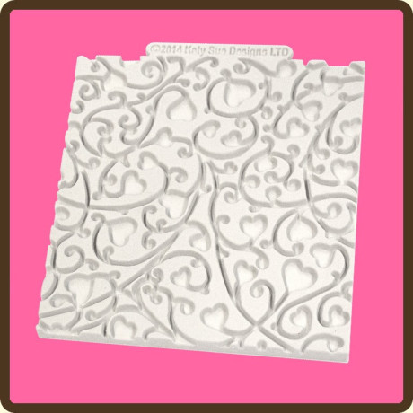 Srdíčka réva podložka silikonová forma