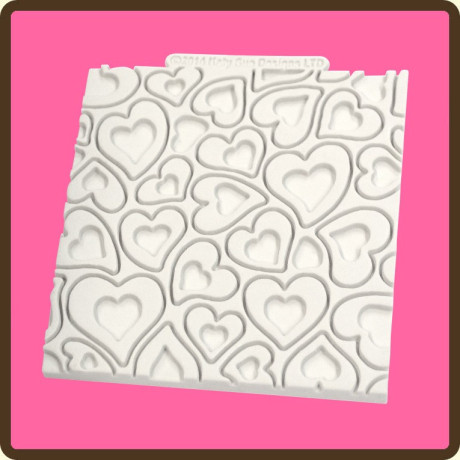 Srdíčka podložka silikonová forma