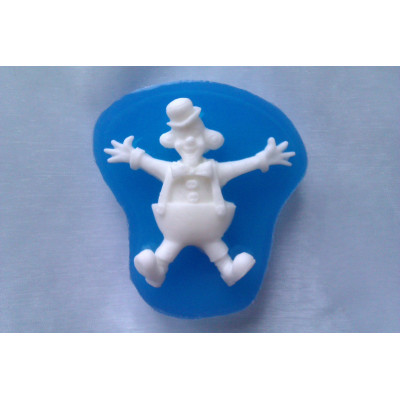 Klaun – silikonová 3D forma na dorty a marcipán