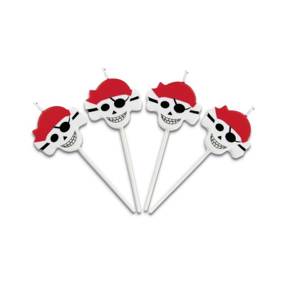 Städter svíčky Piráti (4 ks)