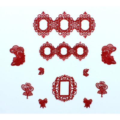 Opulence 3D forma na jedlou krajku