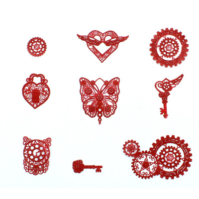 Steampunk 3D  forma na jedlou krajku