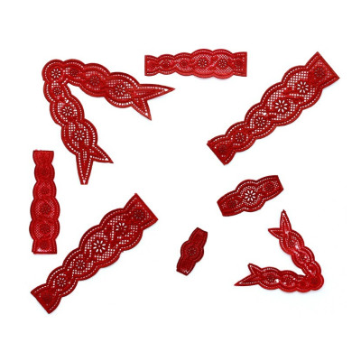 Vintage Bows - forma na jedlou krajku 