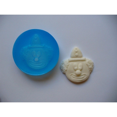 Hlava klauna silikonová forma