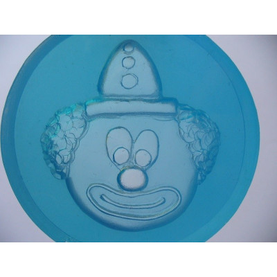 Hlava klauna silikonová forma