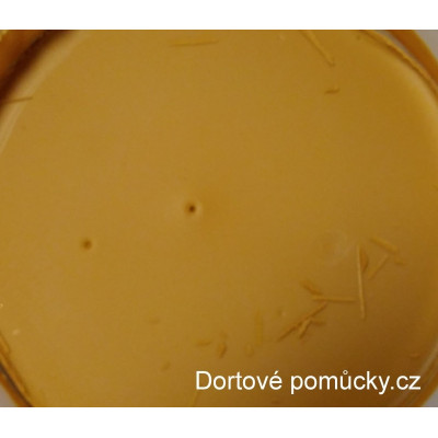 Souplesse karamelová poleva elastická 250 g – univerzální tuková poleva pro cukrářské dekorace