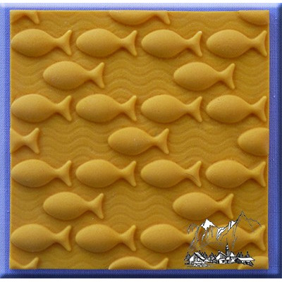 Rybičky panel silikonová forma