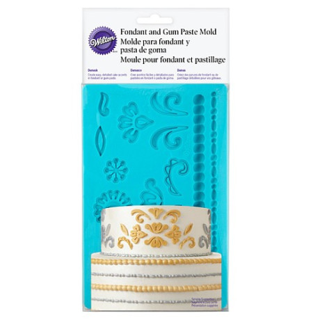 Damask silikonová forma