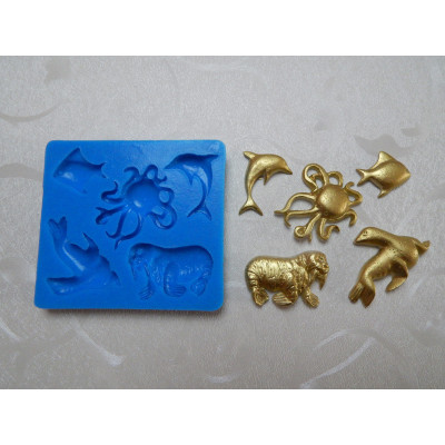 Mořské zířata  -  silikonová forma