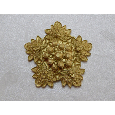 Krajková vločka -  silikonová forma