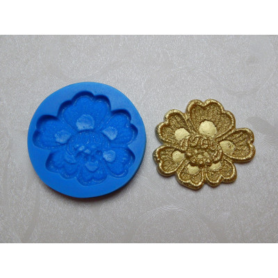 Krajkový květ 2 - silikonová forma