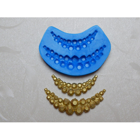 Perlová girlanda - silikonová forma