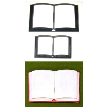 Otevřená kniha - patchwork vytlačovač