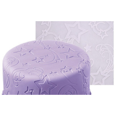 Fialová silikonová otiskovací podložka