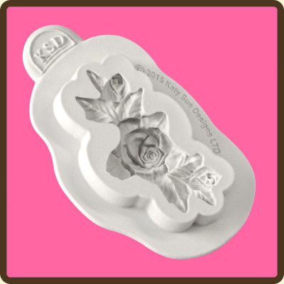 Růže s poupaty - Katy Sue silikonová forma 