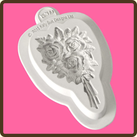 Kytice růží - Katy Sue silikonová forma 