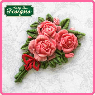 Kytice růží - Katy Sue silikonová forma 