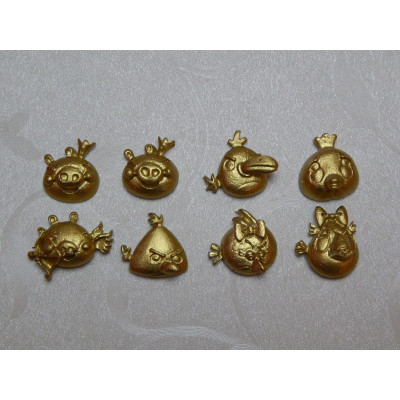 Angry birds 8 ks silikonová forma