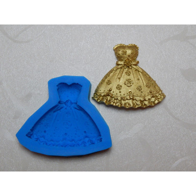 Šaty silikonová forma