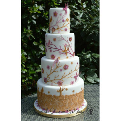 Oriental Blossom - forma na jedlou krajku