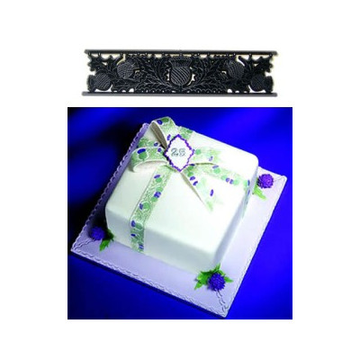 Stuha s bodlákem - patchwork vytlačovač