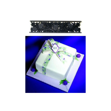 Stuha s bodlákem - patchwork vytlačovač